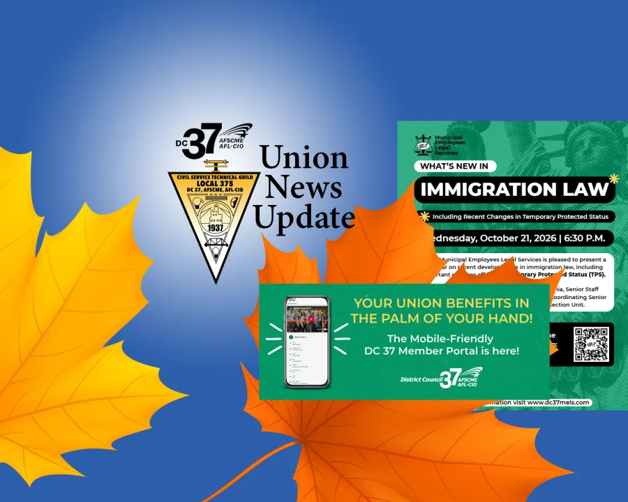 Local 375 News Update October 2026