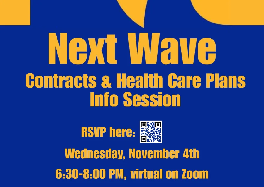 Next Wave Contract and Health Care Plans