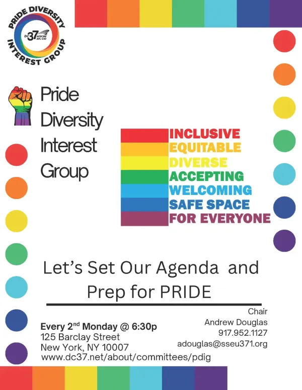 DC 37 PRIDE DIVERSITY INTEREST GROUP (PDIG)