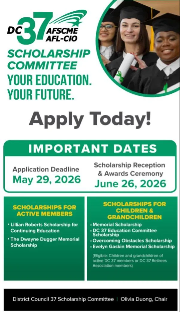 DC 37 Scholarship