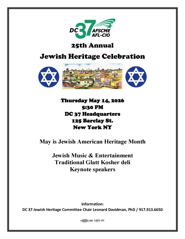 Jewish Heritage Celebration