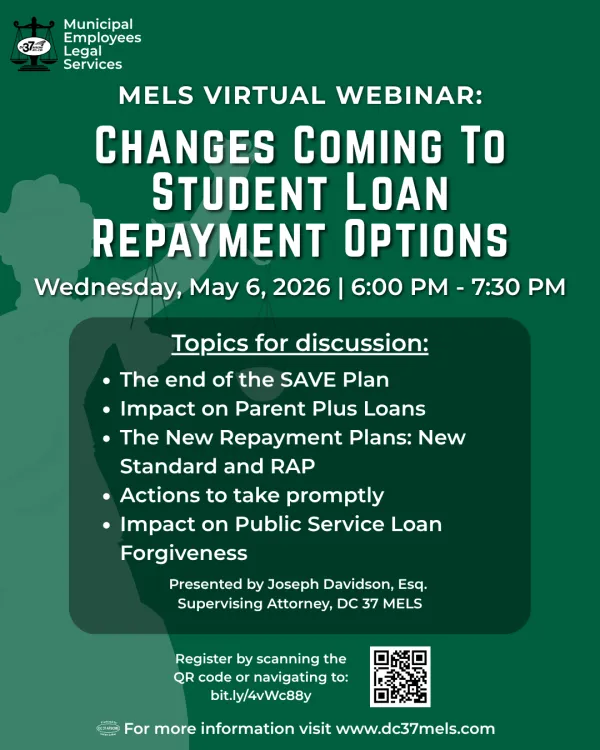 MELS Seminar Student Loan