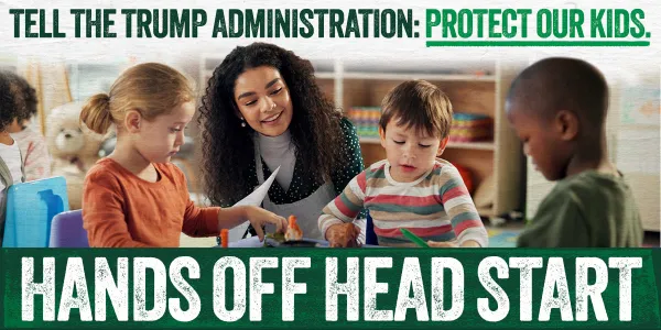 Hands off Head Start